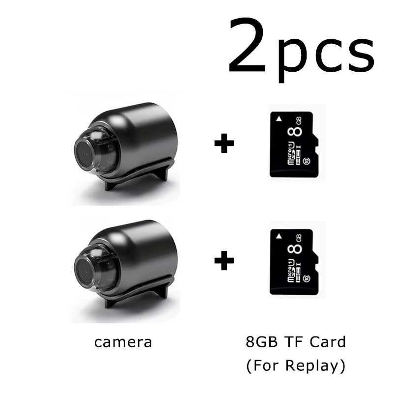 Mini Cámara Espía WiFi Full HD – Monitor de Seguridad para Niños, Mascotas y Hogar